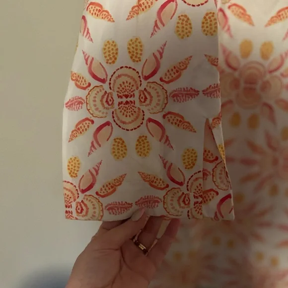 NWT Hill House Cotton Artemis Dress in Shell Mosaic - Picture 11 of 13